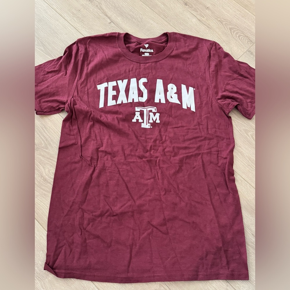 Fanatics Texas A&M Burgundy Tee